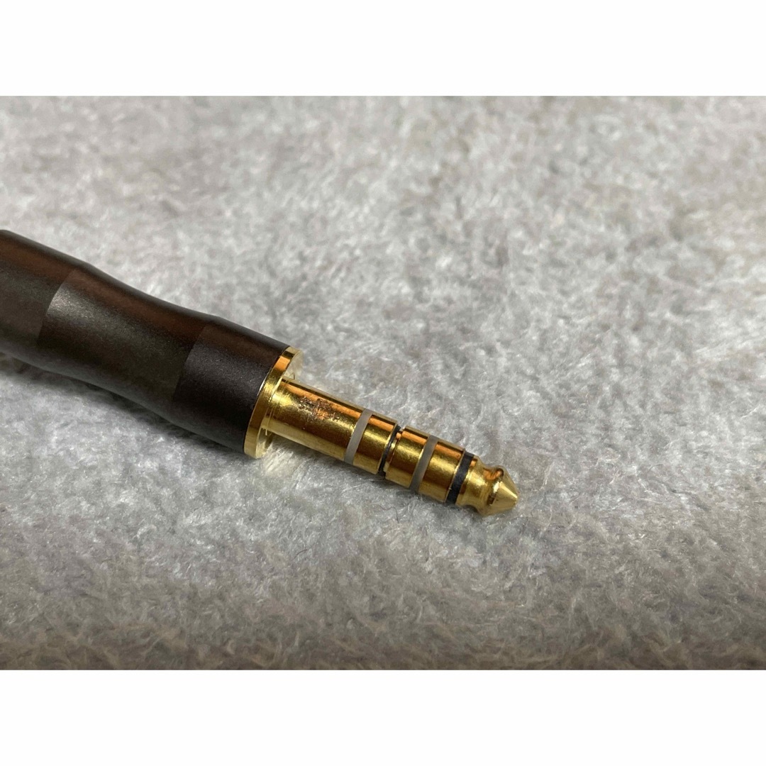 uran AUDIO 7.8N銅 8芯 120cm 2pin リケーブル スマホ/家電/カメラのオーディオ機器(ヘッドフォン/イヤフォン)の商品写真