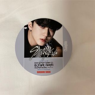 ストレイキッズ(Stray Kids)のStray Kids コースター　チャンビン(アイドルグッズ)