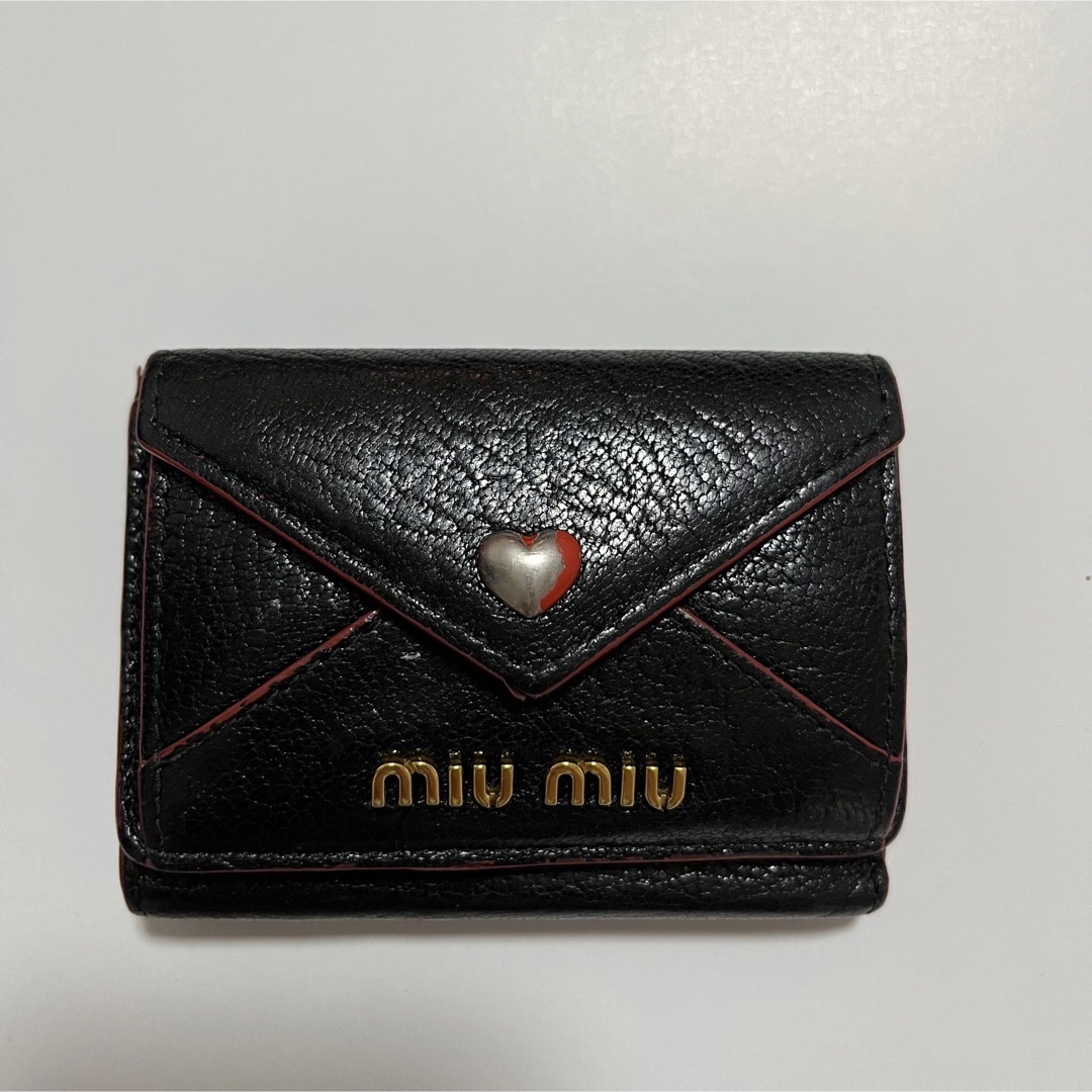 【24時間限定値下げ中】MIUMIU マドラスレター ラブレター ミニ財布