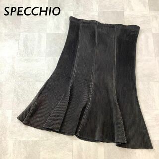 【美品】SPECCHIO PLEATS プリーツ スカート ブラック