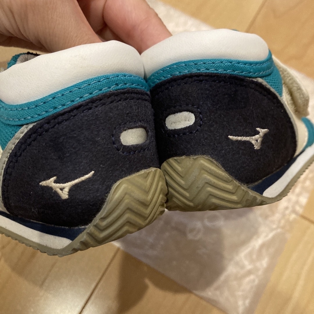 MIZUNO(ミズノ)のミキハウス　ミズノ　子供　靴　13.0cm 箱付き キッズ/ベビー/マタニティのベビー靴/シューズ(~14cm)(スニーカー)の商品写真