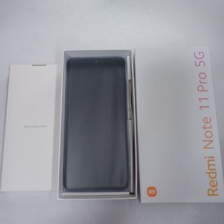 シャオミ(Xiaomi)のXiaomi Redmi Note 11 Pro 5G(スマートフォン本体)