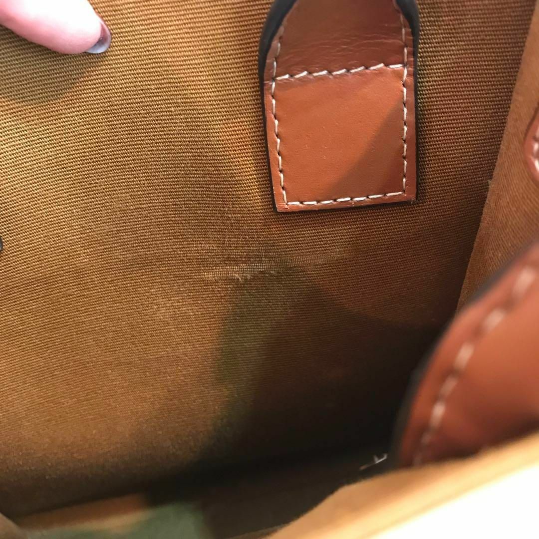 ☆美品☆CELINE　ミニ　バーティカルカバ　トリオンフ　ショルダーバッグ