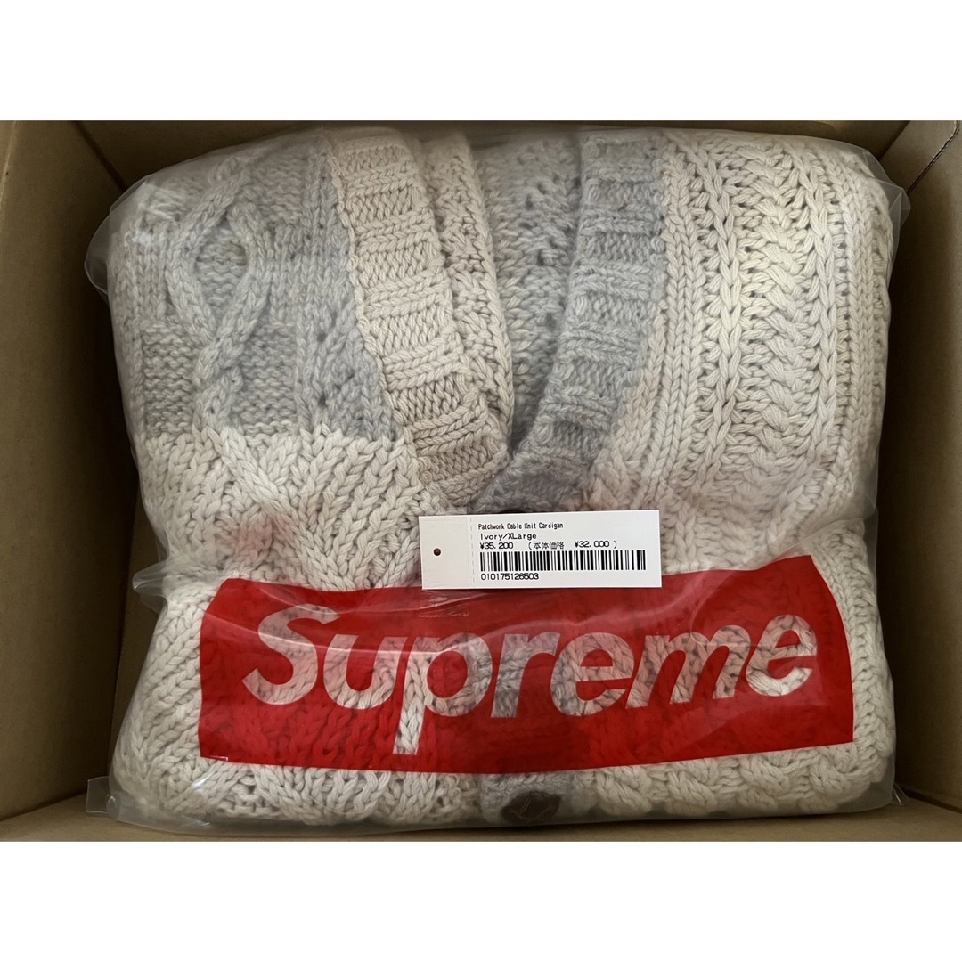 Supreme - Supreme Patchwork Cable Knit Cardiganの通販 by mi2mi2's