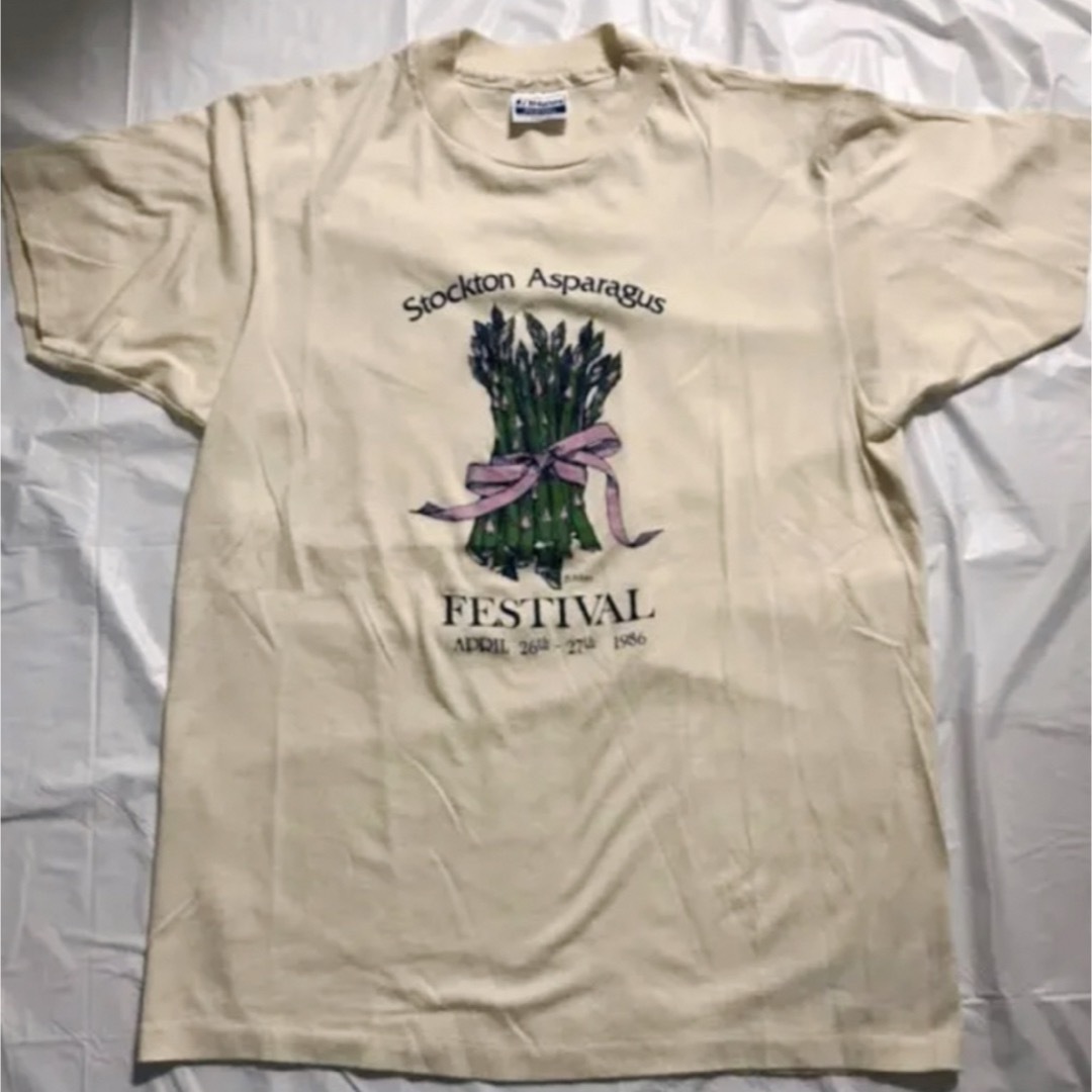 39s80ヘインズ  tシャツ  tシャツ 80s tシャツ 野菜 tシャツ