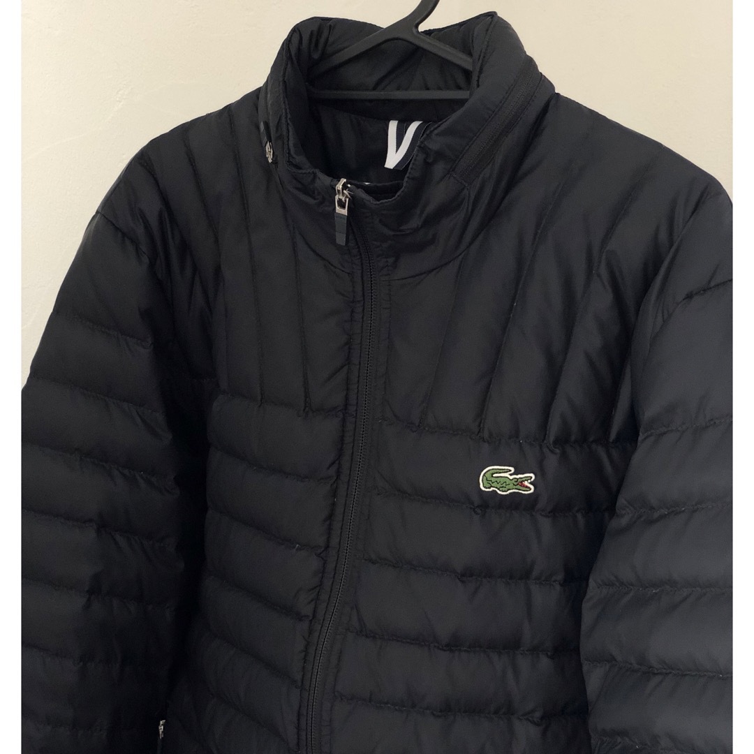 LACOSTE - ラコステ ダウンジャケット BH9642 ブラック サイズ48の通販