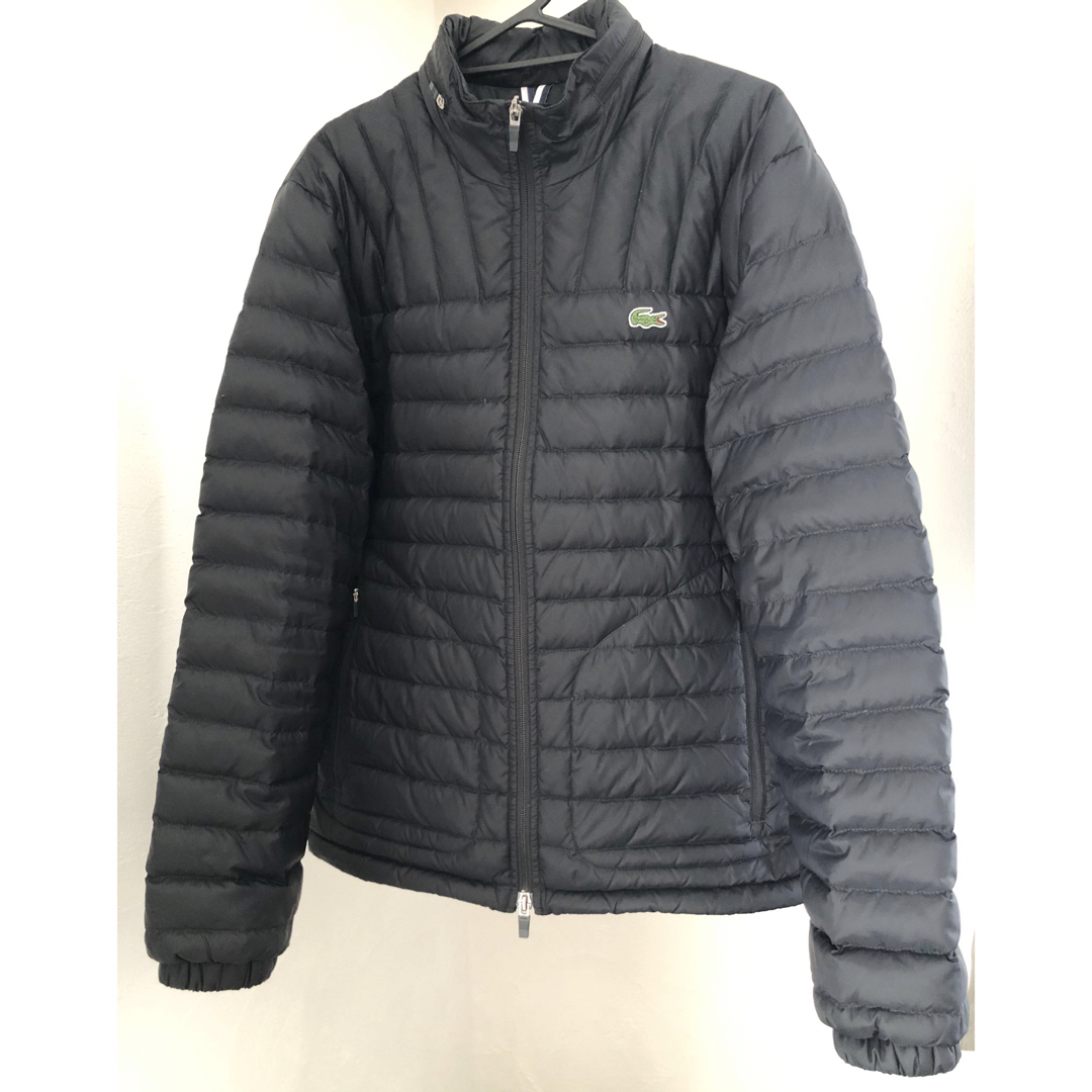 LACOSTE - ラコステ ダウンジャケット BH9642 ブラック サイズ48の通販