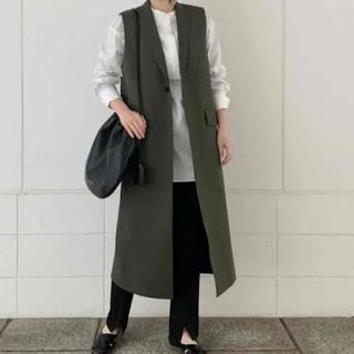 HYKE - HYKE ロングベスト ロングジレの通販 by ari's shop|ハイク