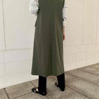 HYKE - HYKE ロングベスト ロングジレの通販 by ari's shop|ハイク