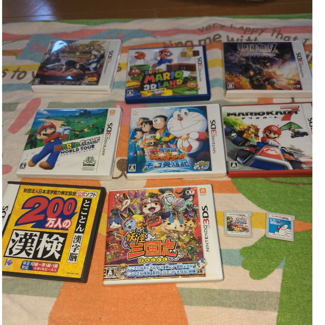 任天堂(ニンテンドウ)の任天堂　3DS ソフトまとめ売り9+1　おまけ付き エンタメ/ホビーのゲームソフト/ゲーム機本体(家庭用ゲームソフト)の商品写真
