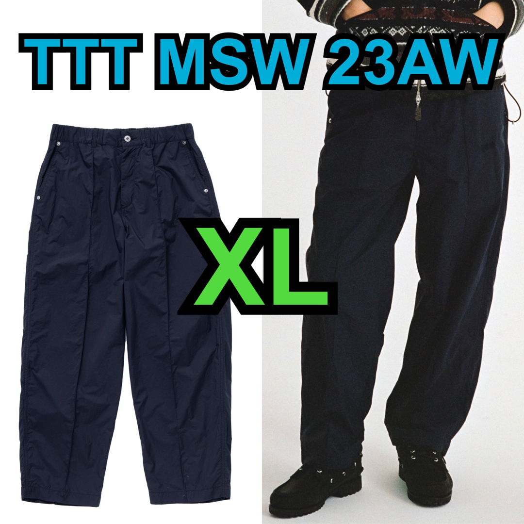 TTT MSW New Standard Wide Pants XL ブラック