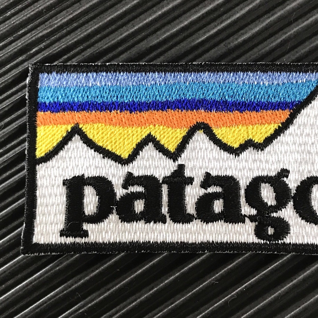 patagonia(パタゴニア)のパタゴニア PATAGONIA "SUNSET" ロゴ アイロンワッペン -25 ハンドメイドの素材/材料(各種パーツ)の商品写真