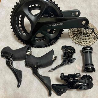 SHIMANO 105 油圧ディスク R7020 パーツセット 11×2速