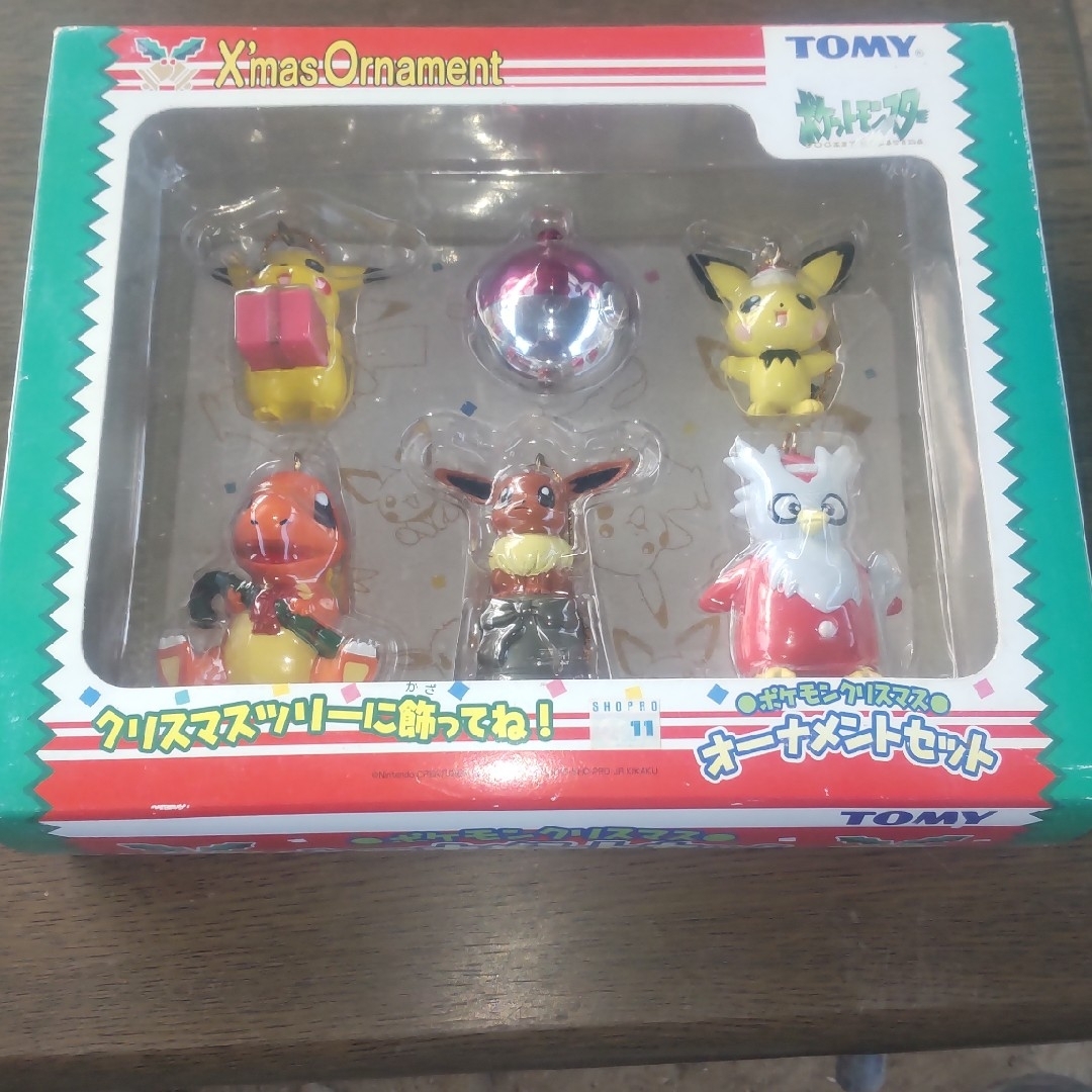 ボケモンクリスマスオーナメントセット エンタメ/ホビーのおもちゃ/ぬいぐるみ(ミニカー)の商品写真