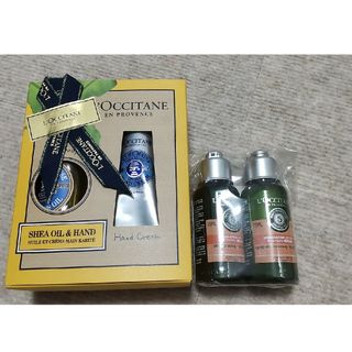 ロクシタン(L'OCCITANE)のL'OCCITANE シアオイル&シアハンドクリーム&ミニシャンプーセット(ボディオイル)