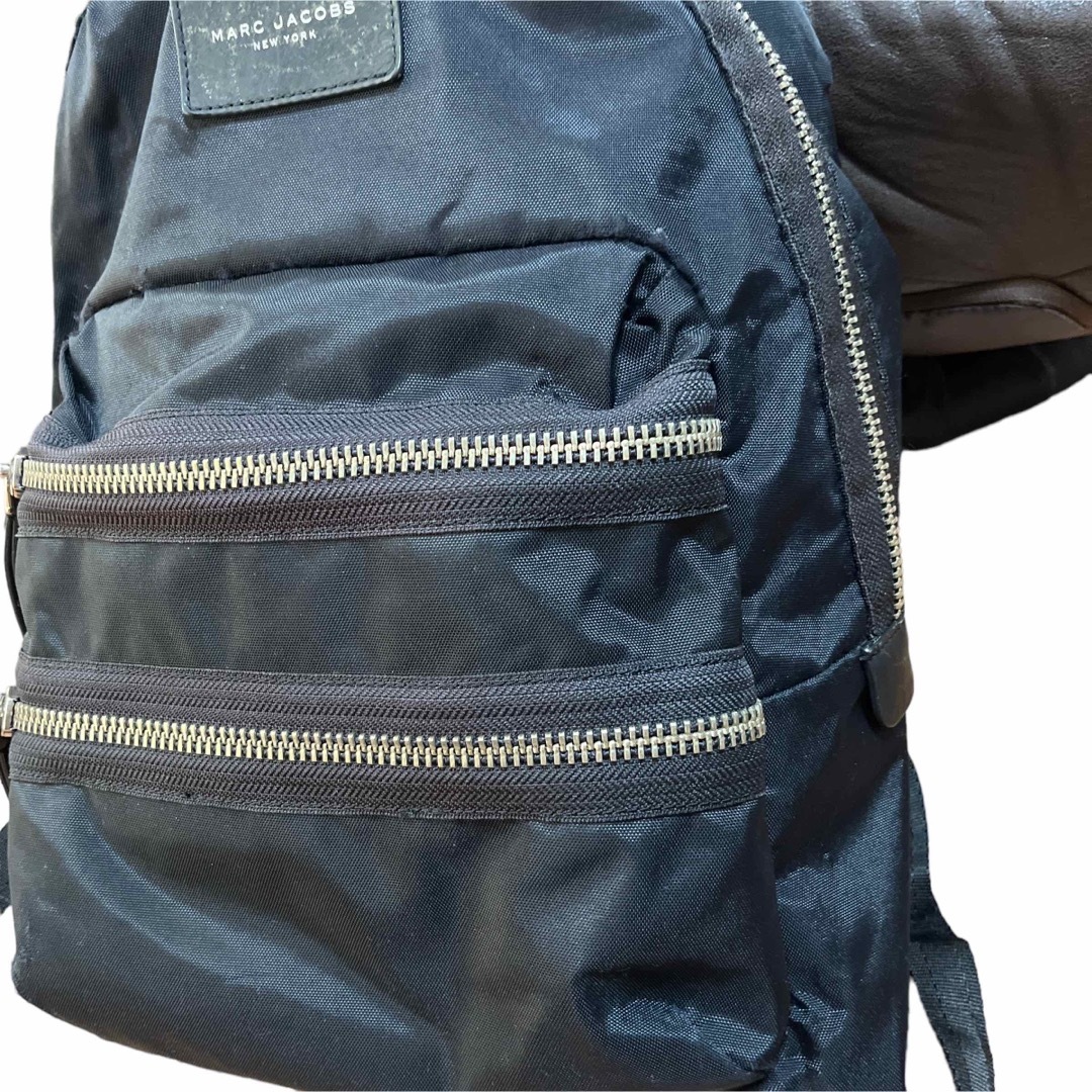 MARC JACOBS』 NYLON BIKER BACK PACK 黒 - リュック/バックパック