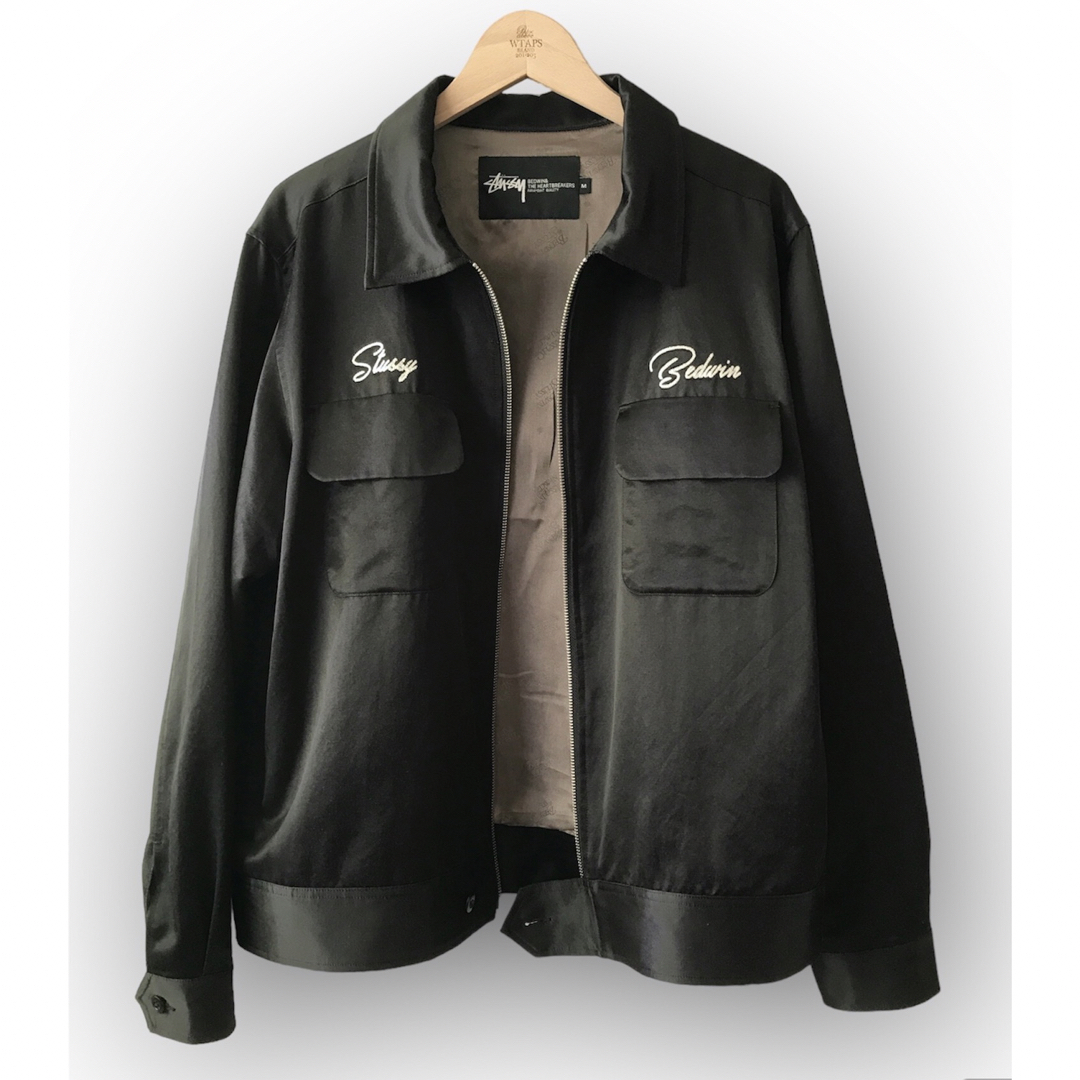STUSSY - レア 限定 Stussy x Bedwin コラボ ガレージ JKT ベドウィン