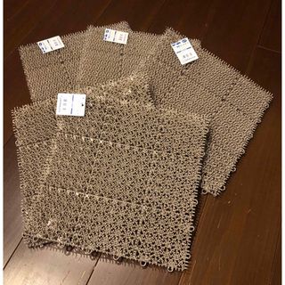 人工芝 ジョイントマット 若草ユニット 30×30cm グレー 日本製 5枚(その他)