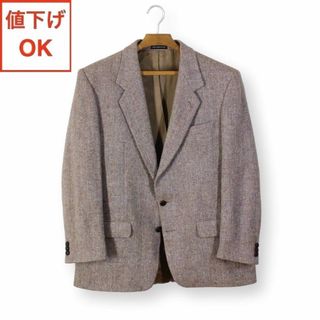 18【美品】ハリスツイード ジャケット 44REG メンズ AB7 A8 3L