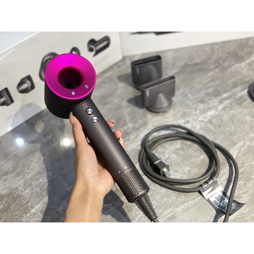 新品未開封】ダイソン ヘアドライヤー Dyson HD08ローズレッド-ecosea.do