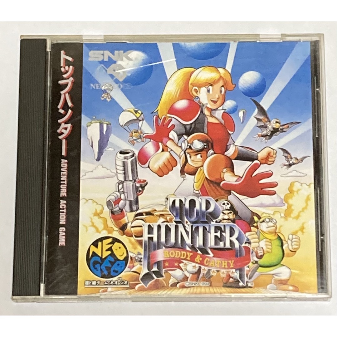 SNK(エスエヌケイ)のネオジオCD トップハンター エンタメ/ホビーのゲームソフト/ゲーム機本体(家庭用ゲームソフト)の商品写真