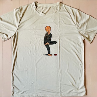 未使用 ムンクの叫びTシャツ オーバーサイズ(Tシャツ/カットソー(半袖/袖なし))