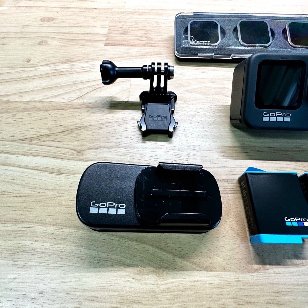 GoPro - 美品 | GoPro HERO9 本体 + アクセサリー5種セットの通販 by