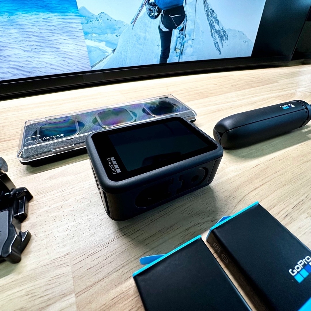 美品 | GoPro HERO9 本体 + アクセサリー5種セット-