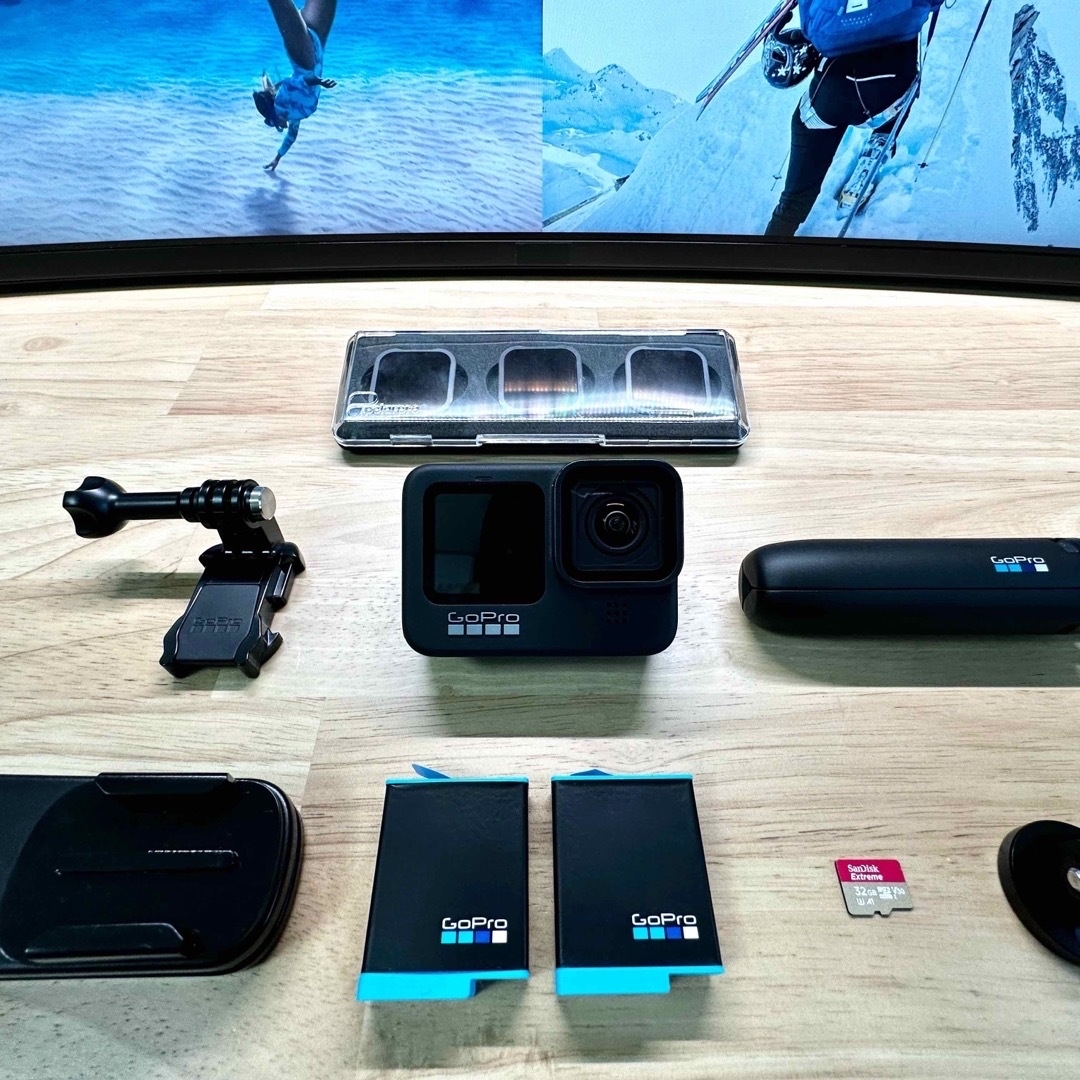 美品 | GoPro HERO9 本体 ＋ アクセサリー5種セット