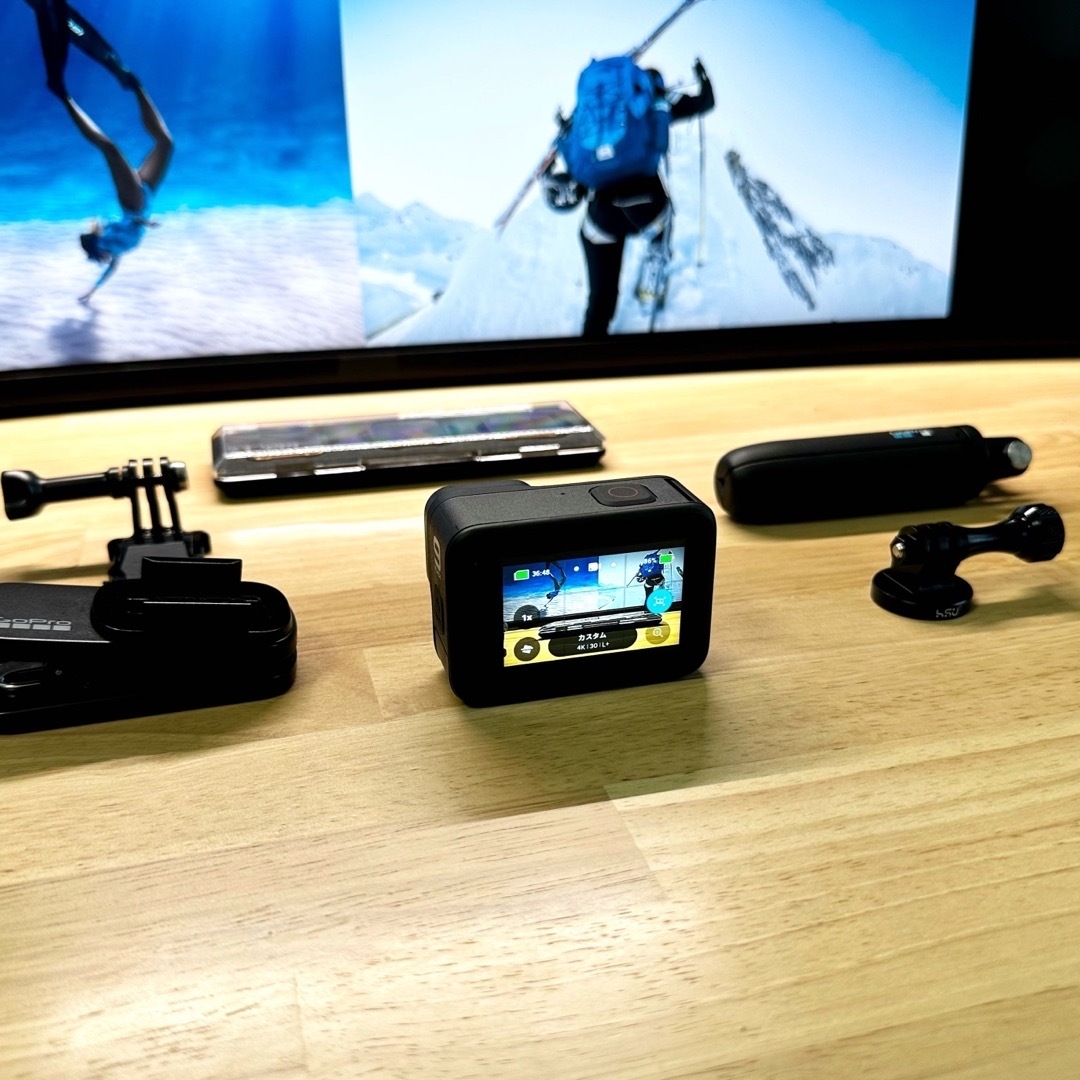 GoPro - 美品 | GoPro HERO9 本体 + アクセサリー5種セットの通販 by