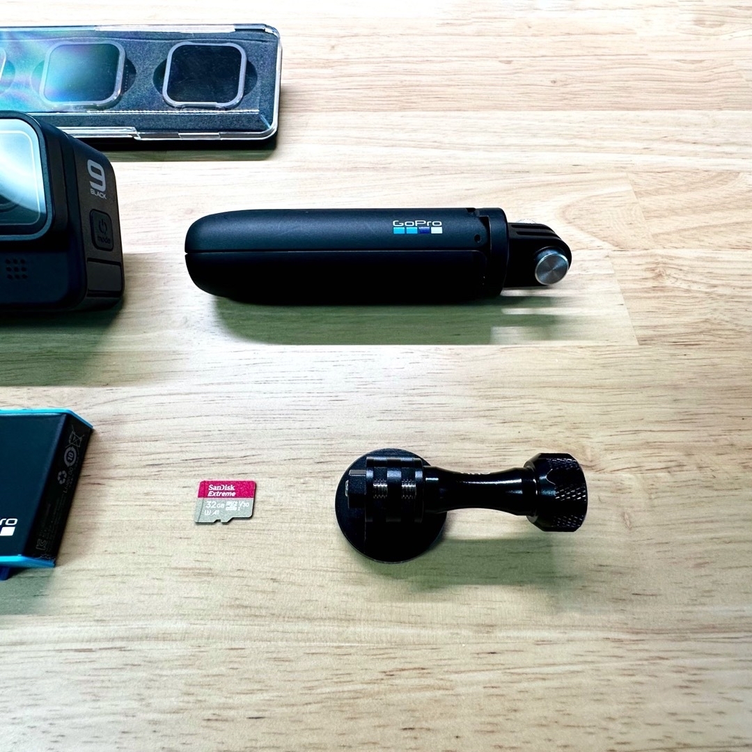美品 | GoPro HERO9 本体 + アクセサリー5種セット