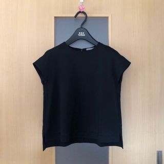 セオリーリュクス(Theory luxe)のセオリーリュクス 20SS カットソー　スモールサイズ　ブラック(カットソー(半袖/袖なし))