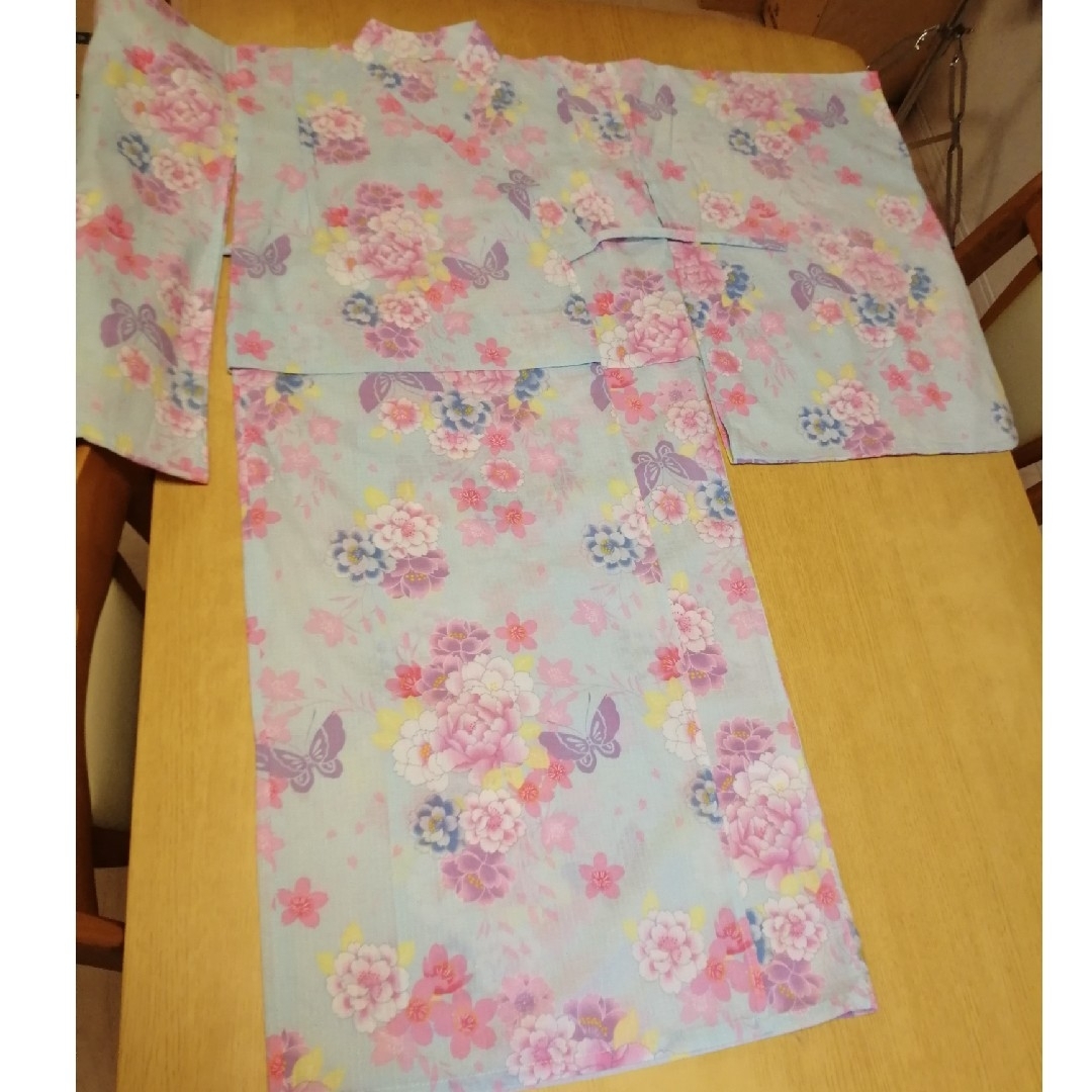 motherways(マザウェイズ)のマザウェイズ　浴衣　130cm キッズ/ベビー/マタニティのキッズ服女の子用(90cm~)(甚平/浴衣)の商品写真