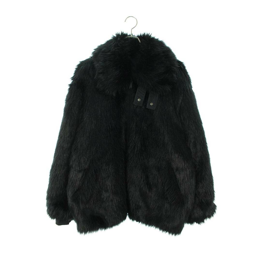 アンブッシュ ×ナイキ NIKE  Reversible Faux Fur Coat Jacket AQ9225-010 リバーシブルファースウォッシュブルゾン メンズ XL