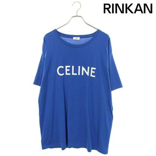 CELINE(Tシャツ/カットソー(半袖/袖なし) ・ ブルー・ネイビー CELINE(Tシャツ/カットソー(半袖/袖なし) ・ ブルー・ネイビー