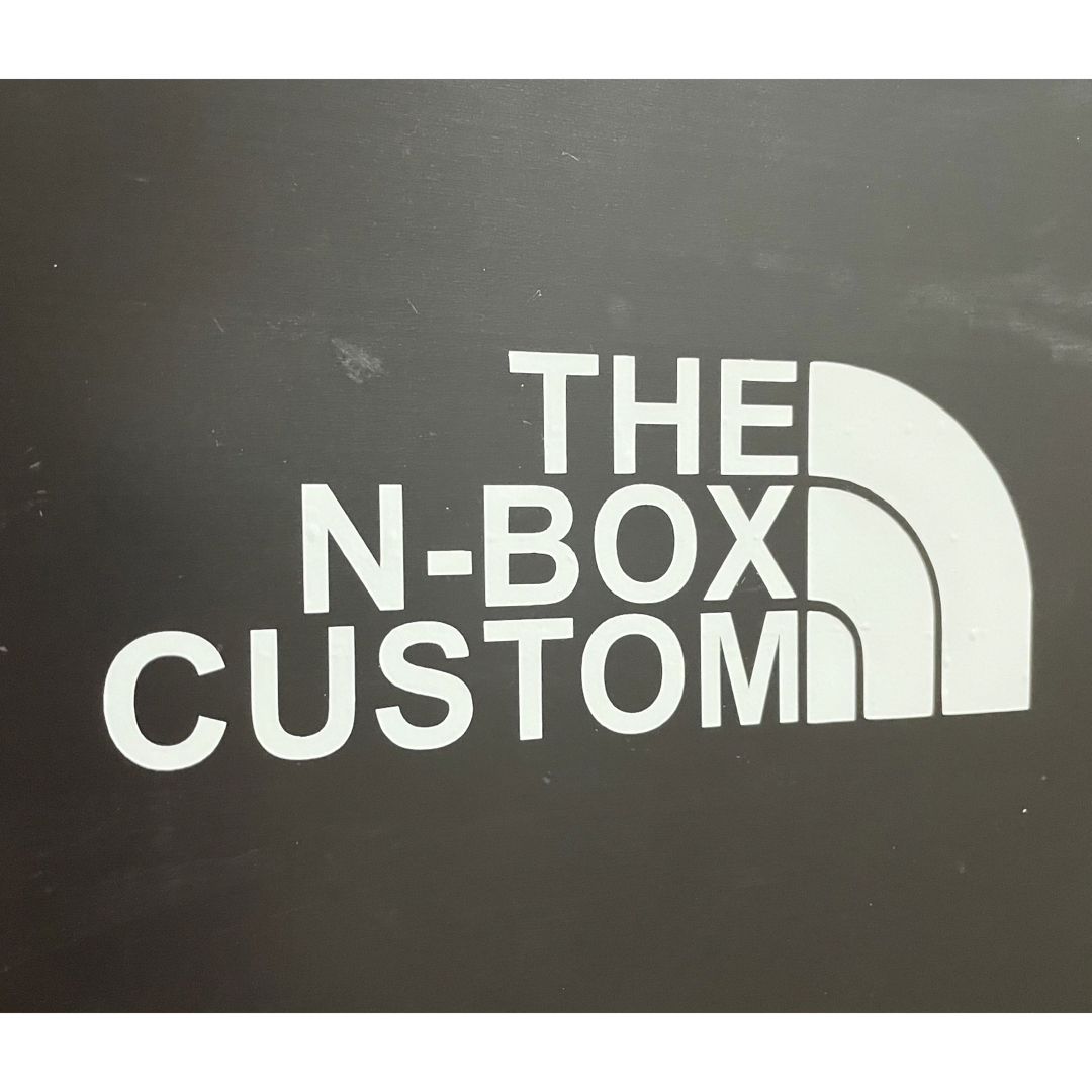 【匿名配送無料】ホンダ　N-BOX custom  カッティングステッカー 自動車/バイクの自動車(車外アクセサリ)の商品写真