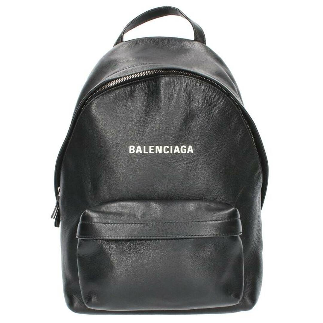 Balenciaga(バレンシアガ)のバレンシアガ  エブリデイ 552379 ロゴレザーリュック メンズ メンズのバッグ(バッグパック/リュック)の商品写真