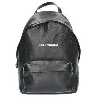 バレンシアガ(Balenciaga)のバレンシアガ  エブリデイ 552379 ロゴレザーリュック メンズ(バッグパック/リュック)