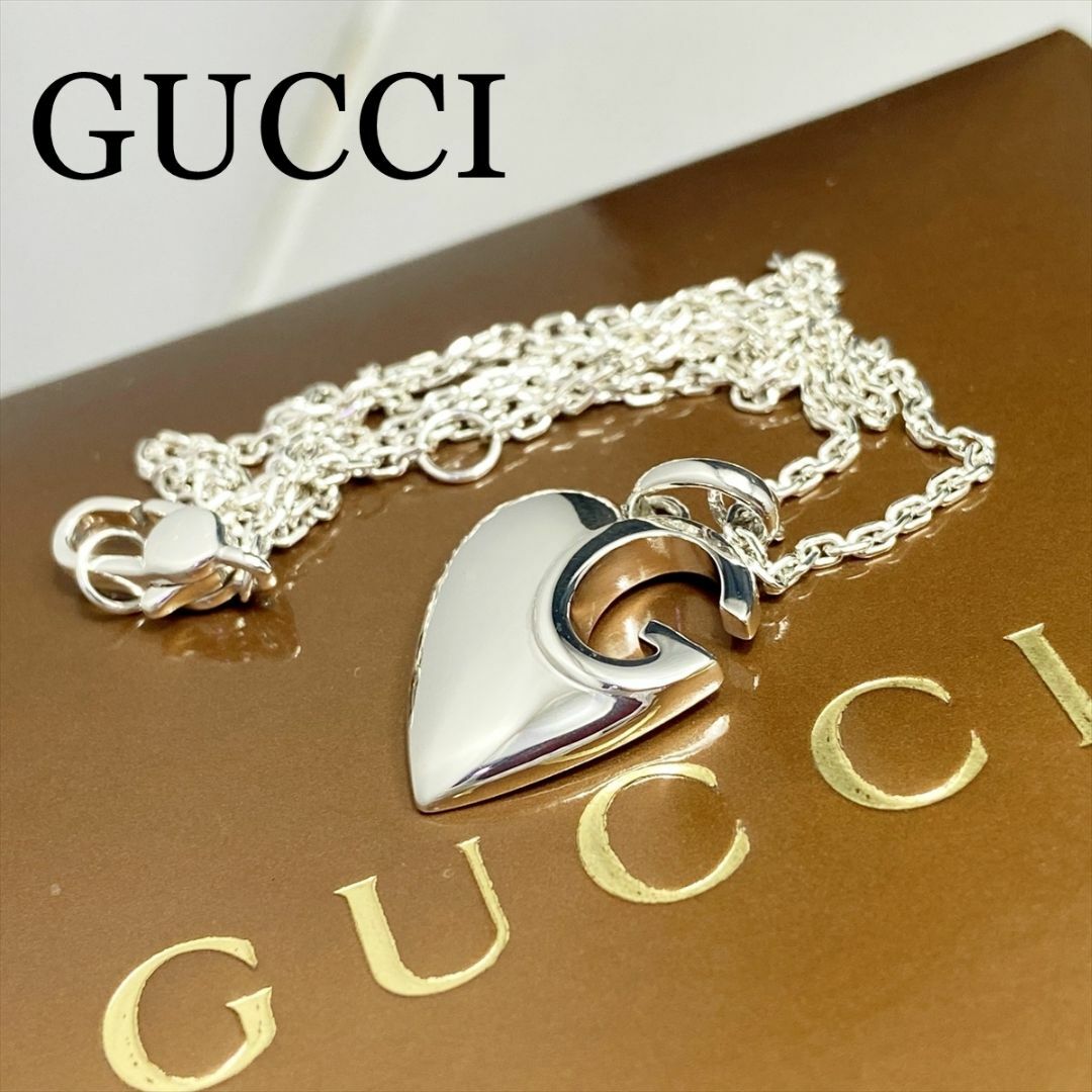 Gucci - 新品仕上 廃盤 グッチ GUCCI Gロゴ ハート ネックレス