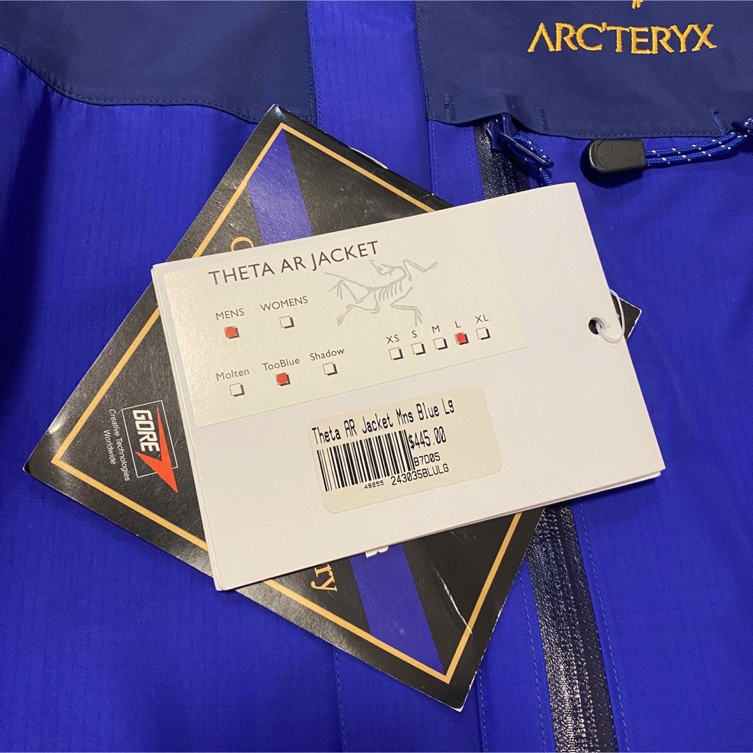 名作 絶版 金ロゴ 刺繍 Arcteryx Jacket 1998