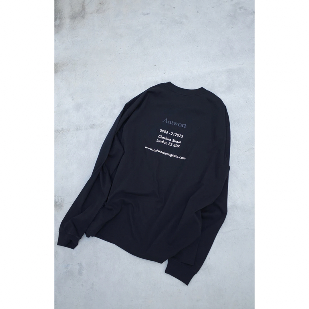 Tシャツ/カットソー(七分/長袖)Antwort STAFF LS T-SHIRT black 3