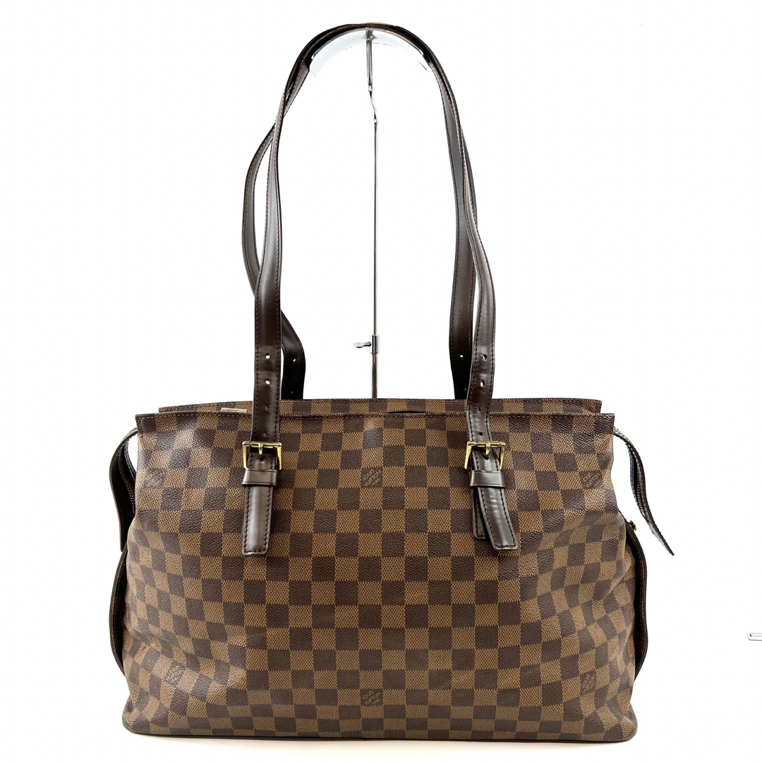 LOUIS VUITTON ルイヴィトン チェルシー エベヌ ダミエ ショルダー