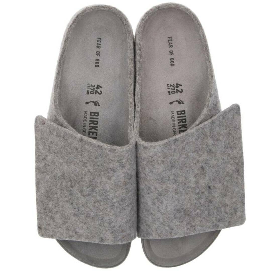 フィアオブゴッド ×ビルケンシュトック BIRKENSTOCK  The Los Feliz ウールフェルトサンダル メンズ 41