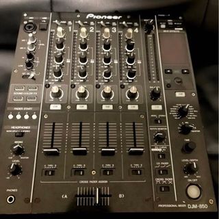 パイオニア(Pioneer)の【美品】DJM850-K Pioneer DJミキサー(DJミキサー)