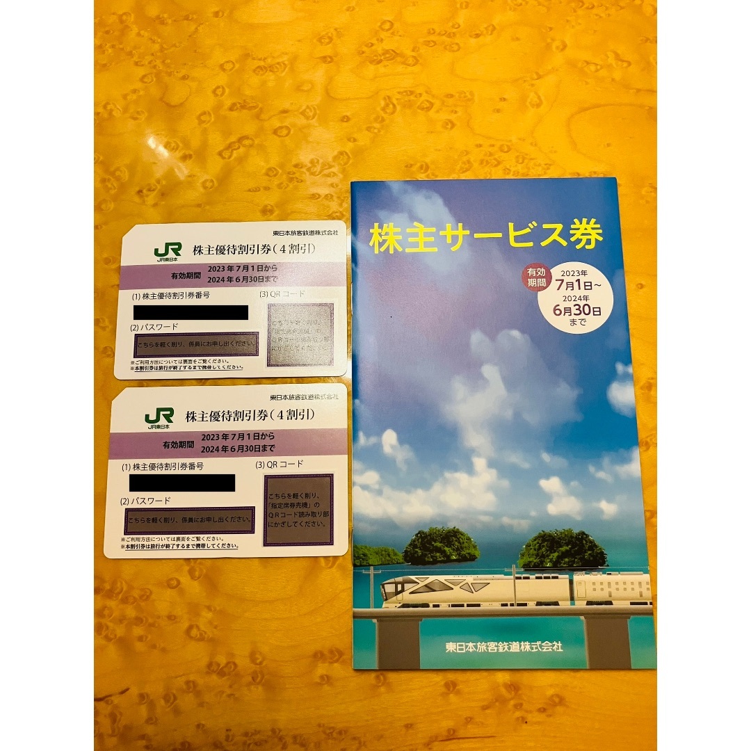 匿名配送】JR東日本 株主優待割引券２枚その他 - その他