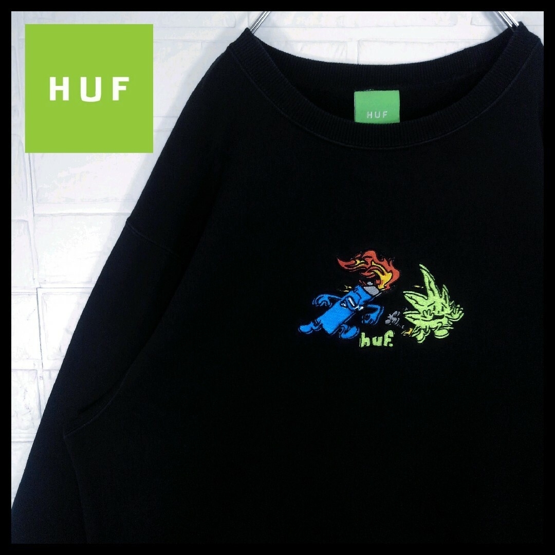 HUF トレーナー 【美品】 まじで綺麗です。