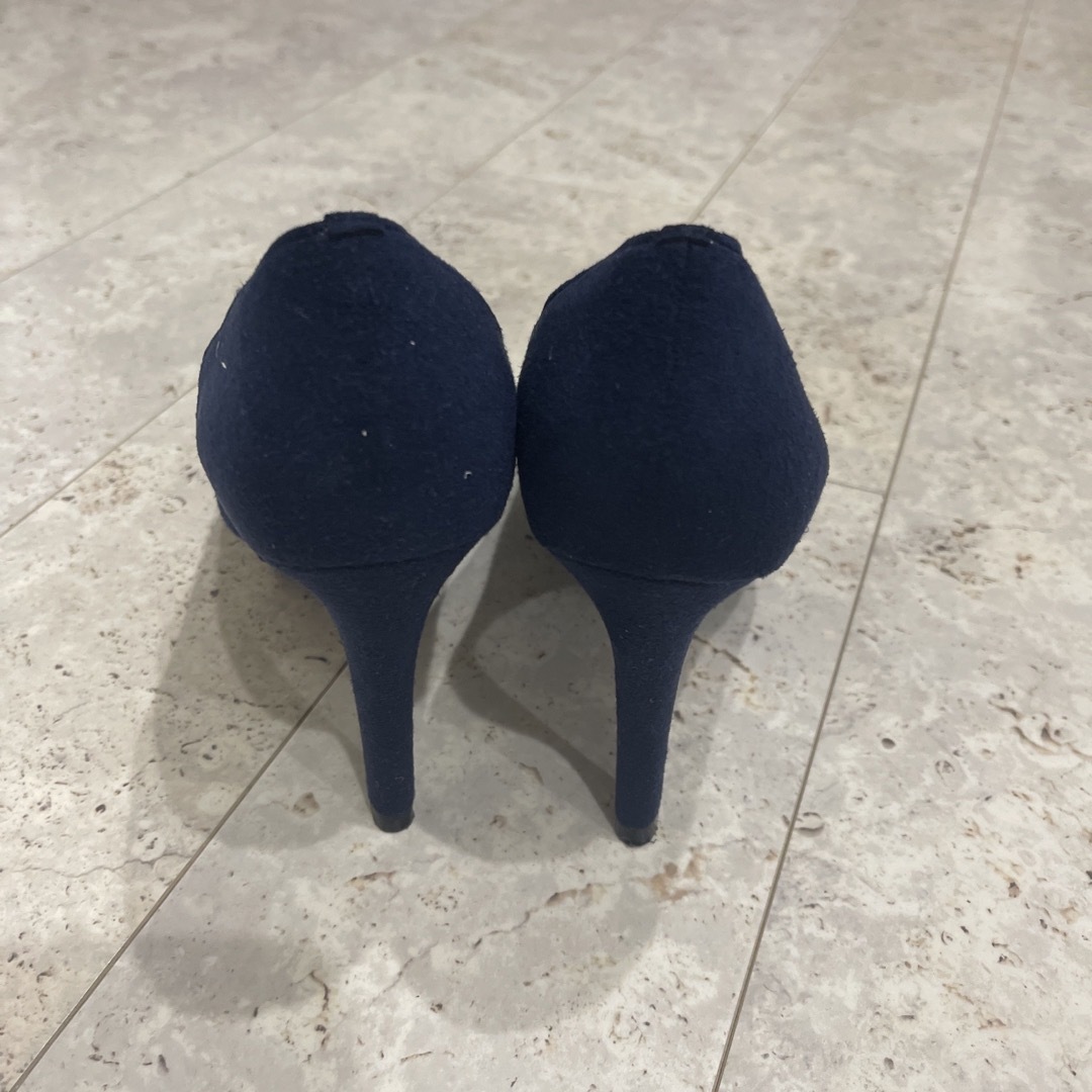 ESPERANZA(エスペランサ)のエスペランサ　濃紺パンプス レディースの靴/シューズ(ハイヒール/パンプス)の商品写真