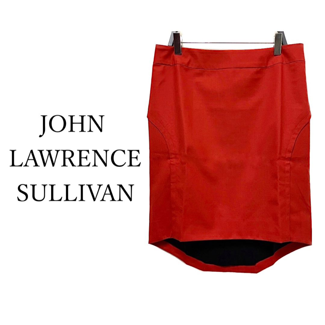 JOHN LAWRENCE SULLIVAN(ジョンローレンスサリバン)のJOHN LAWRENCE SULLIVAN【美品】変形 ウール ミニスカート レディースのスカート(ミニスカート)の商品写真