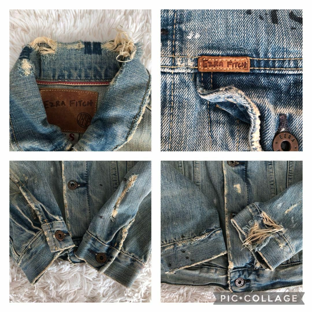 Abercrombie&Fitch - EZRA FITCHエズラフィッチ ダメージ加工 Abercrombie&Fitch - EZRA FITCHエズラフィッチ ダメージ加工