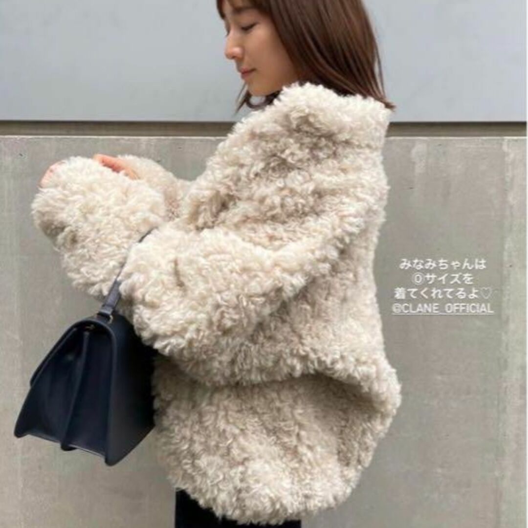 IENA専用　MINAMITANAKA×CLANECURLFUR SHORT COAT